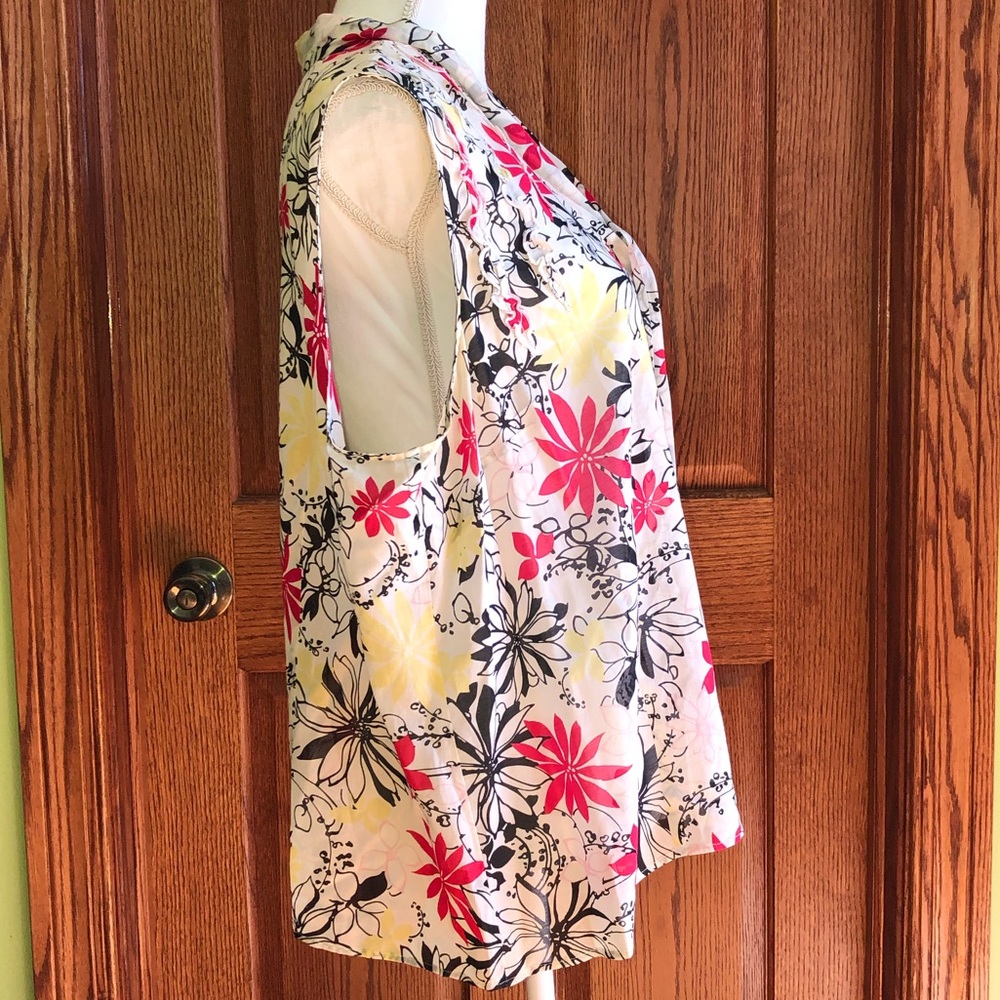 Oscar De La Renta Sleeveless Top - Picture 5 of 8